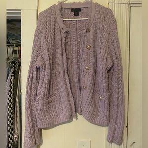 Never Worn Tahari Cardigan Sweater XL